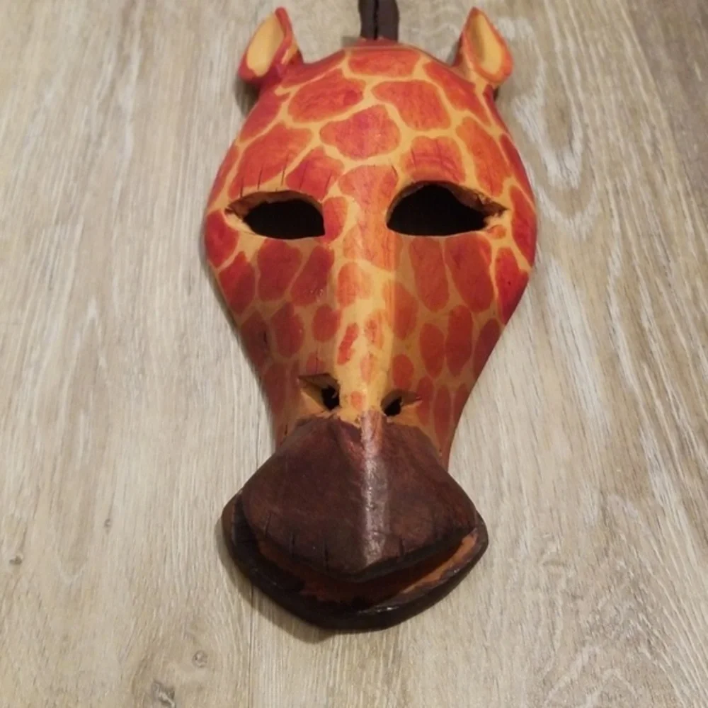 Giraffe Woodwork Decor‎ Sculpture